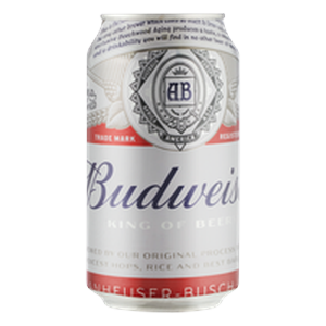 Cerveja Lager Budweiser Lata 350ml