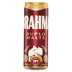 Cerveja Pilsner Duplo Malte Brahma Lata 350ml
